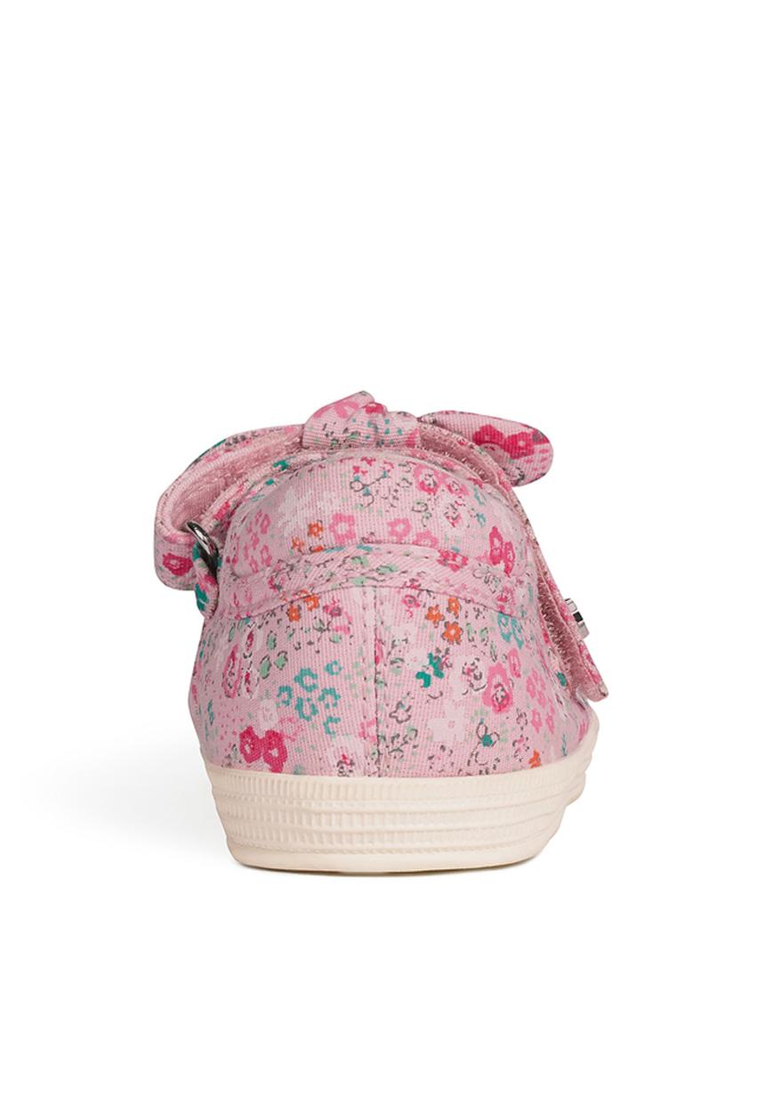 Next - Floral Pumps Mid Pink Mid Pink