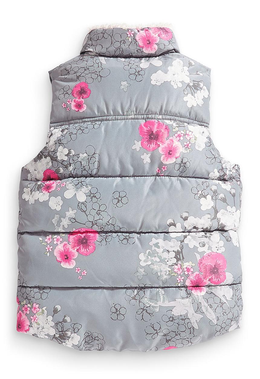 Next - Floral Gilet Grey