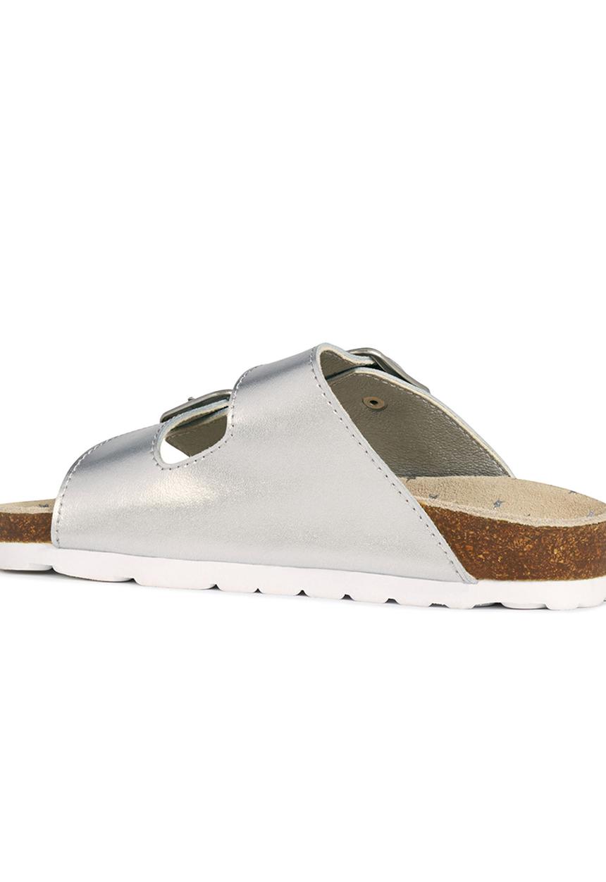 Next - Corkbed Sandals Silver