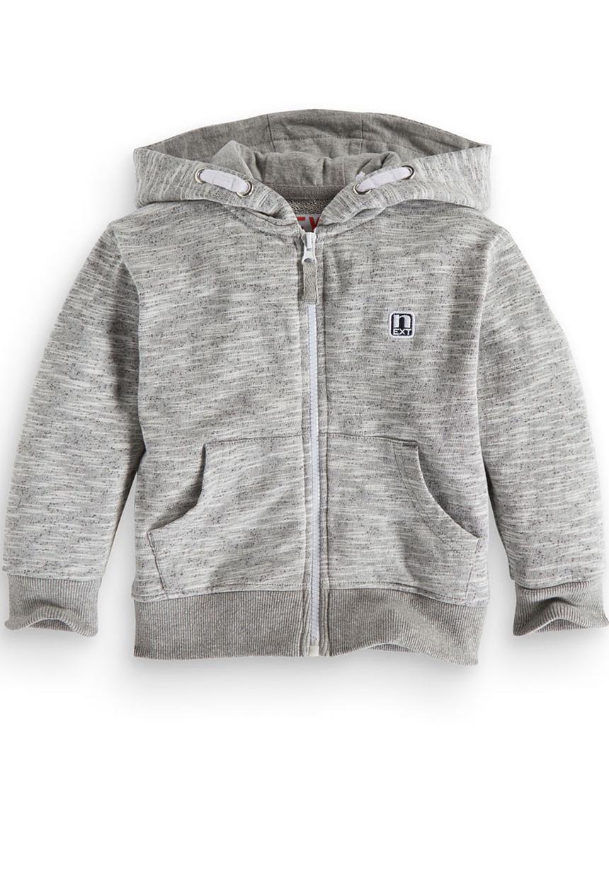 Next - Zipped Hoodie Grey