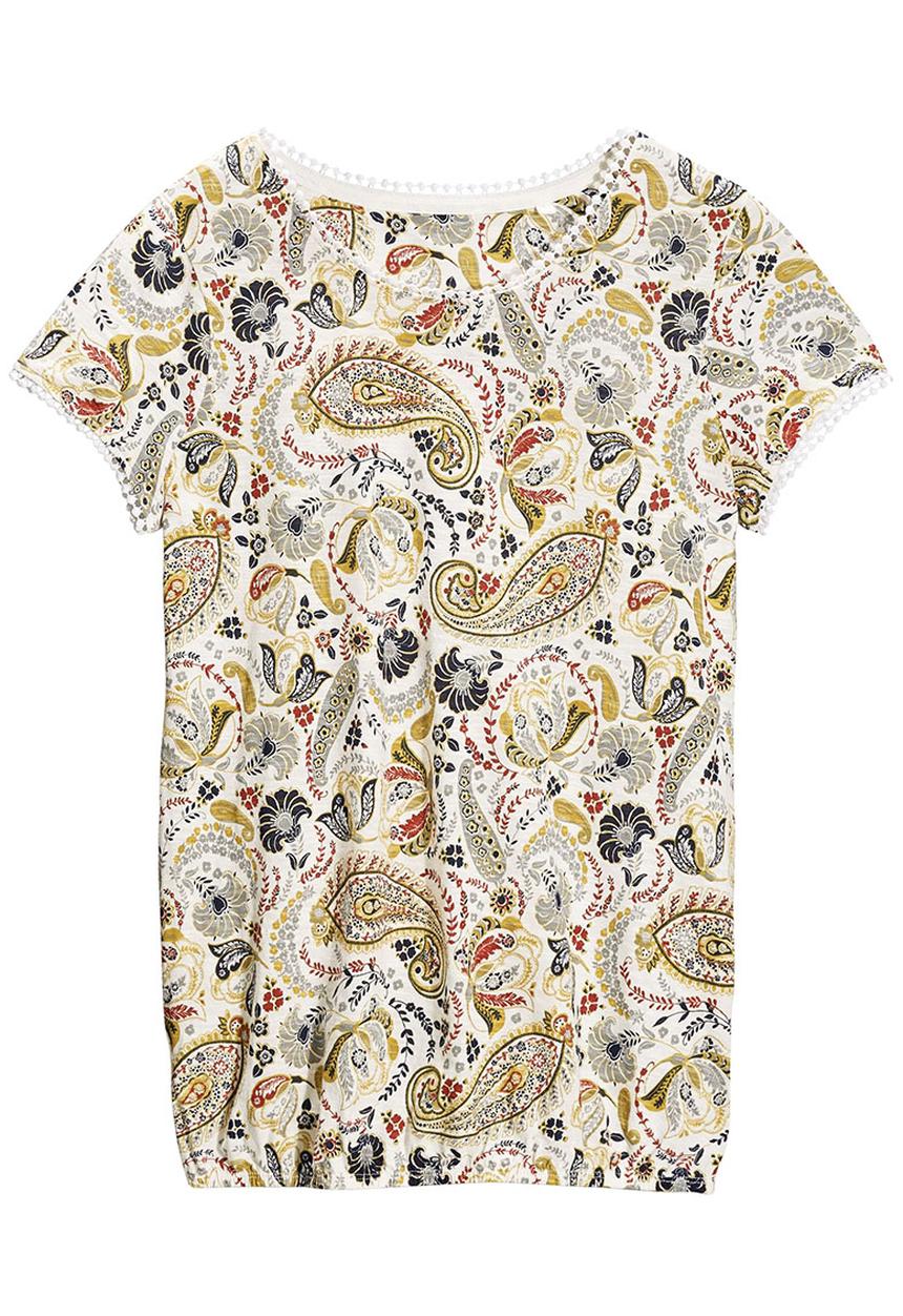 Next - Bubble Hem Top White