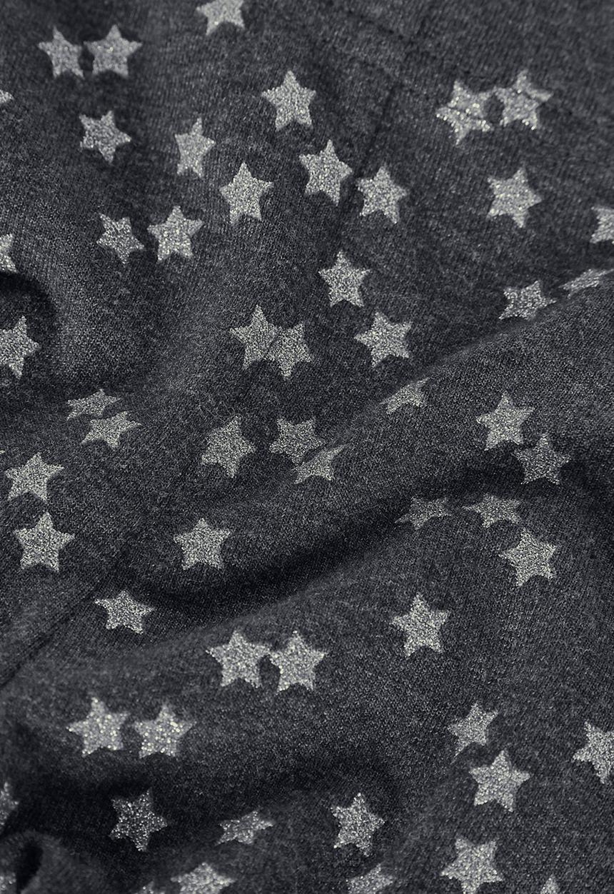 Next - Glitter star leggings Mid Grey