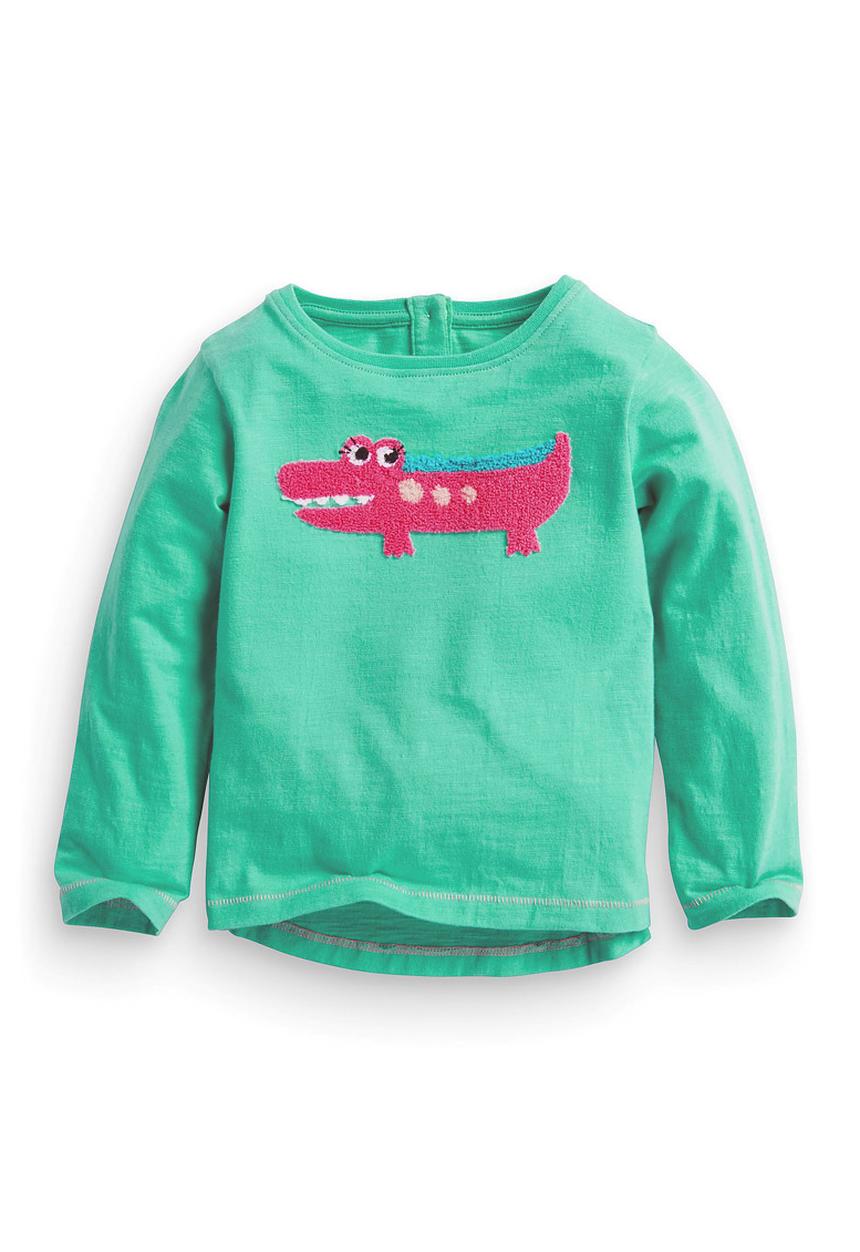 Next - Bouclé Croc T-shirt Green