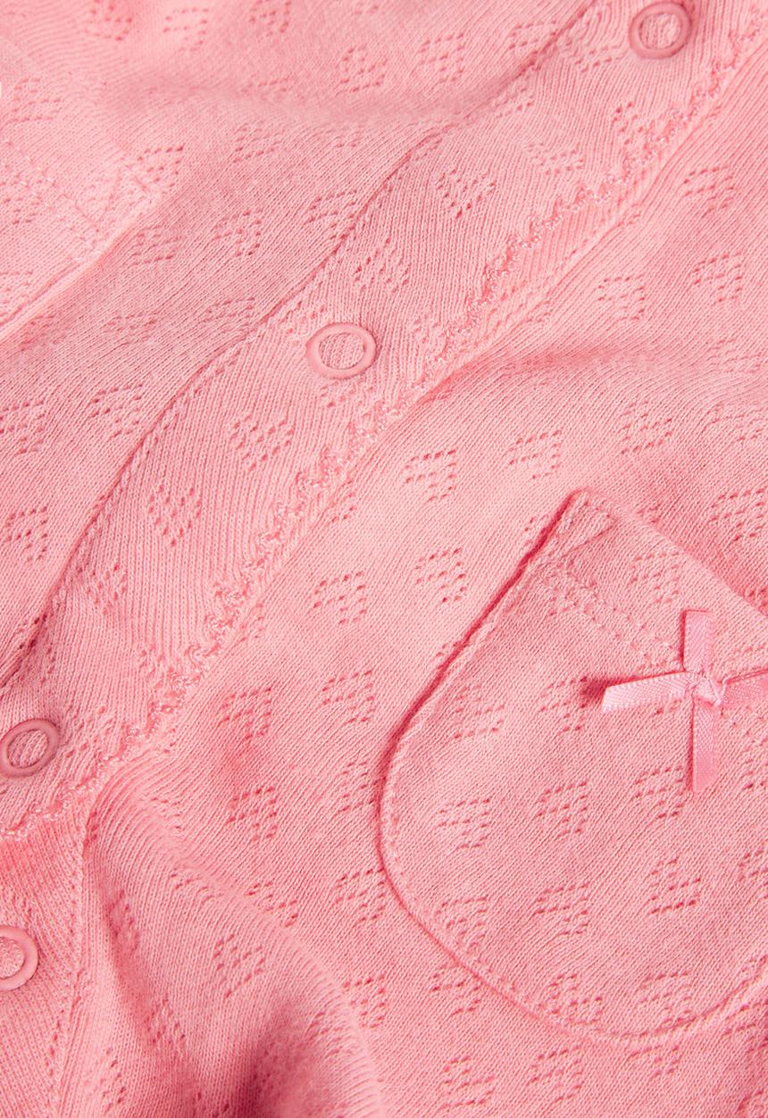 Next - 3-pack Bunny Sleepsuits Pink Mid Pink