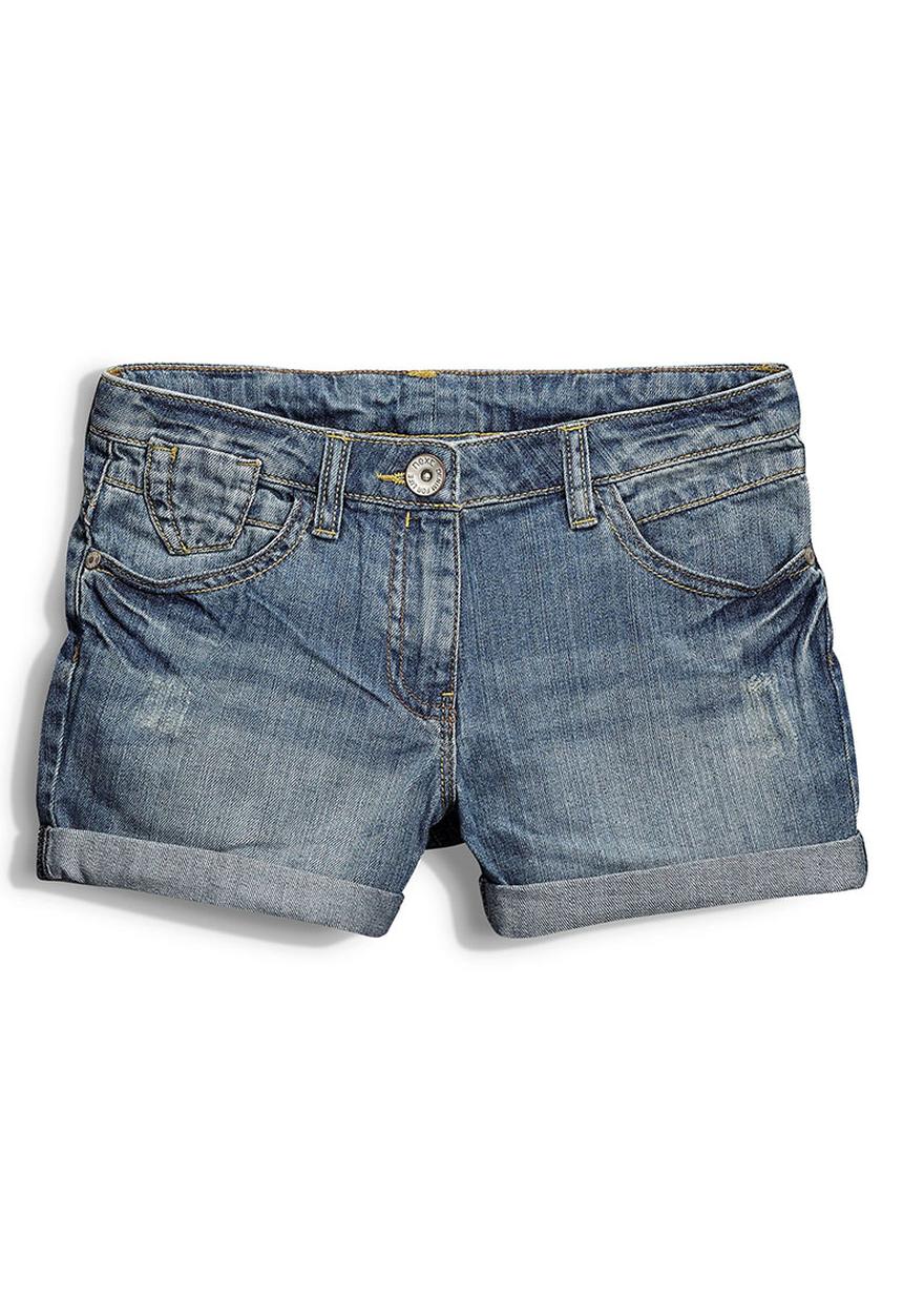 Next - Mid Wash Denim Shorts Mid Blue