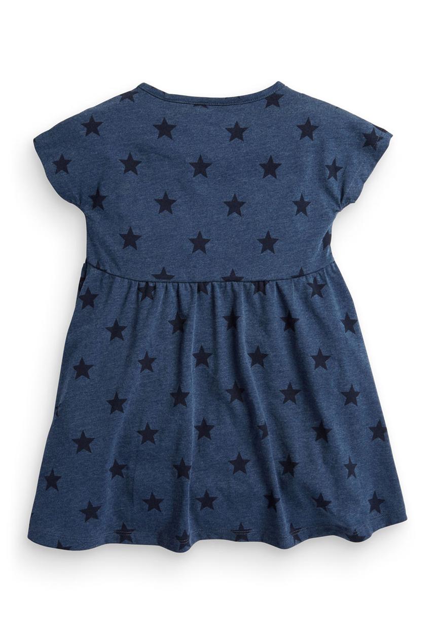 Next - Summer Star Tunic Dress Navy