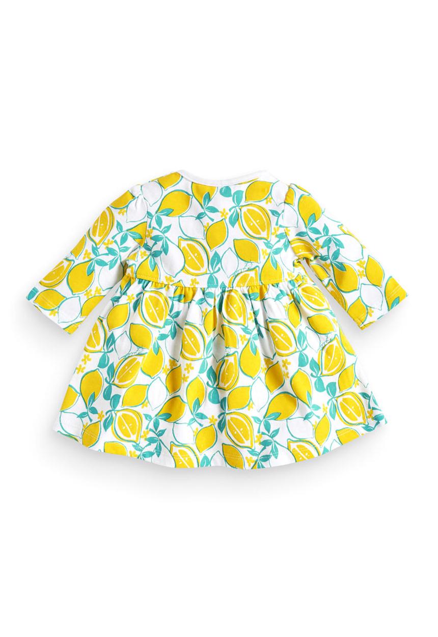 Next - Lemon-print Tunic Yellow/White Yellow and White