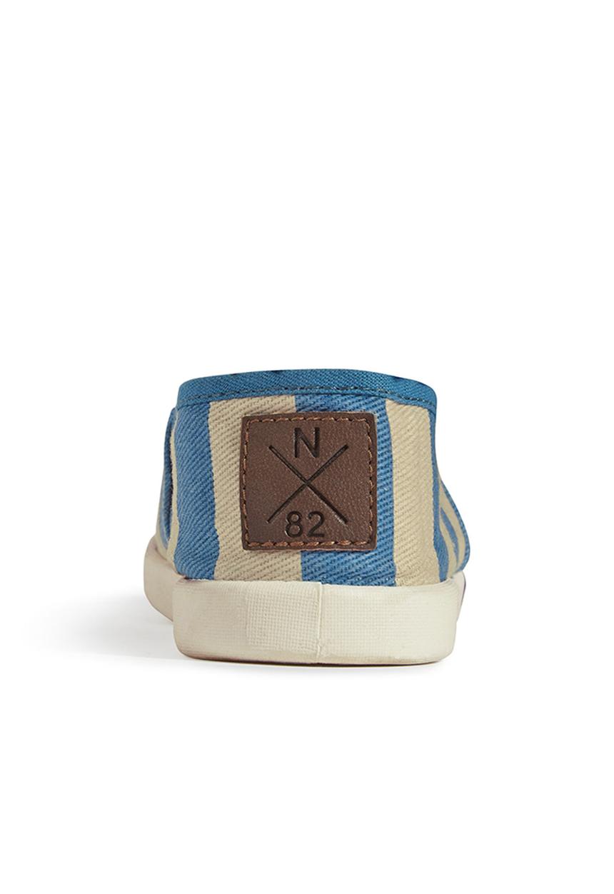 Next - Stripe Espadrilles Blue/White Blue and White
