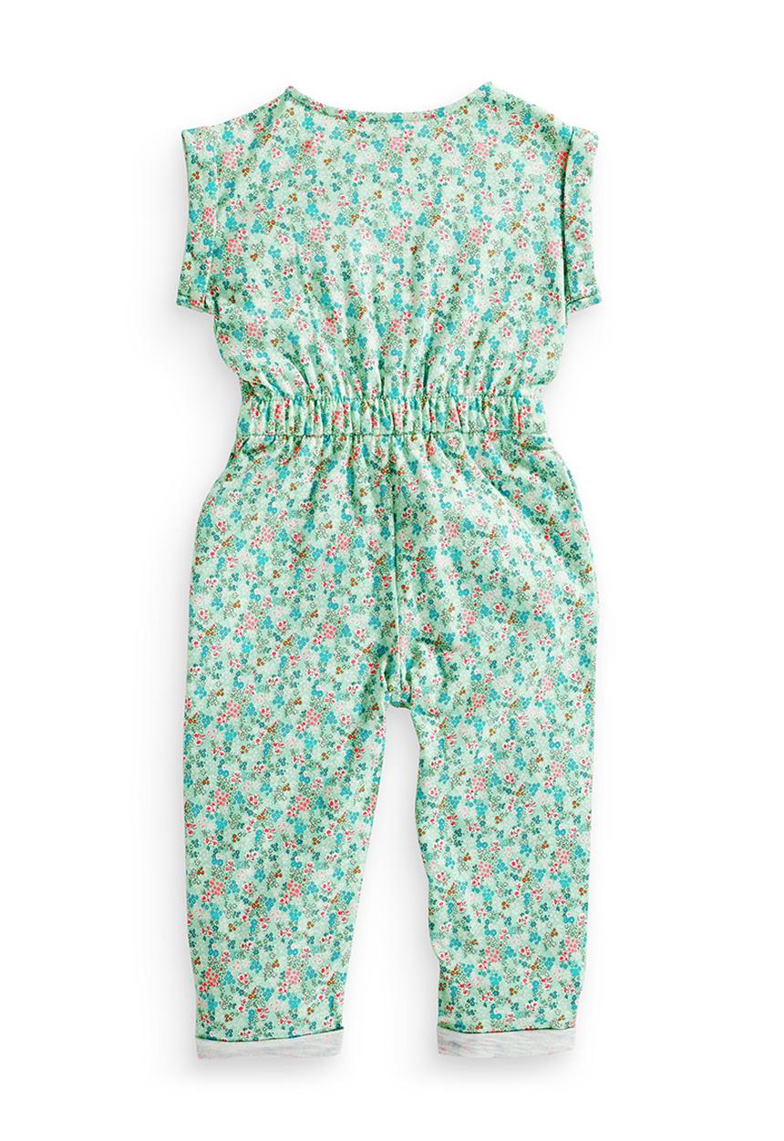 Next - Ditsy-print Jumpsuit Green