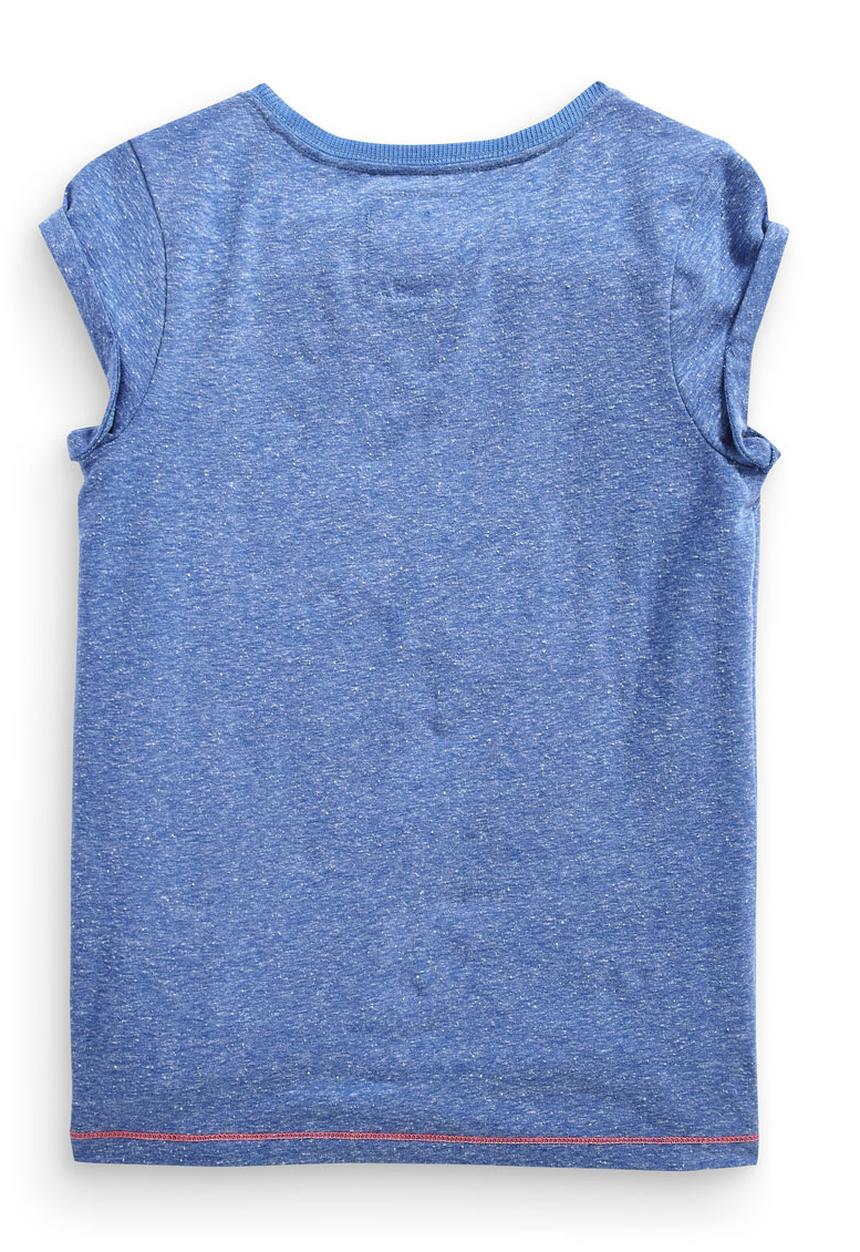 Next - Giraffe beaded t-shirt Mid Blue