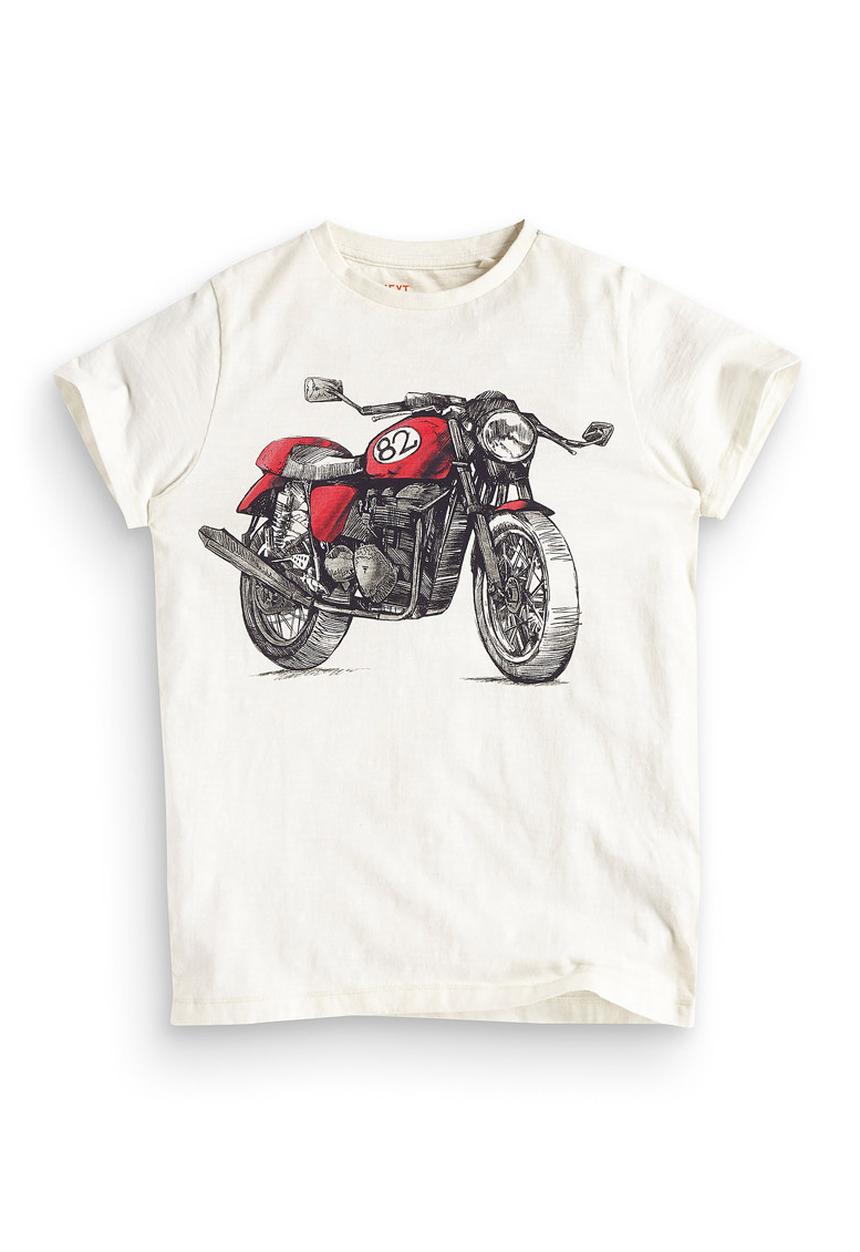 Next - Motorbike T-shirt White