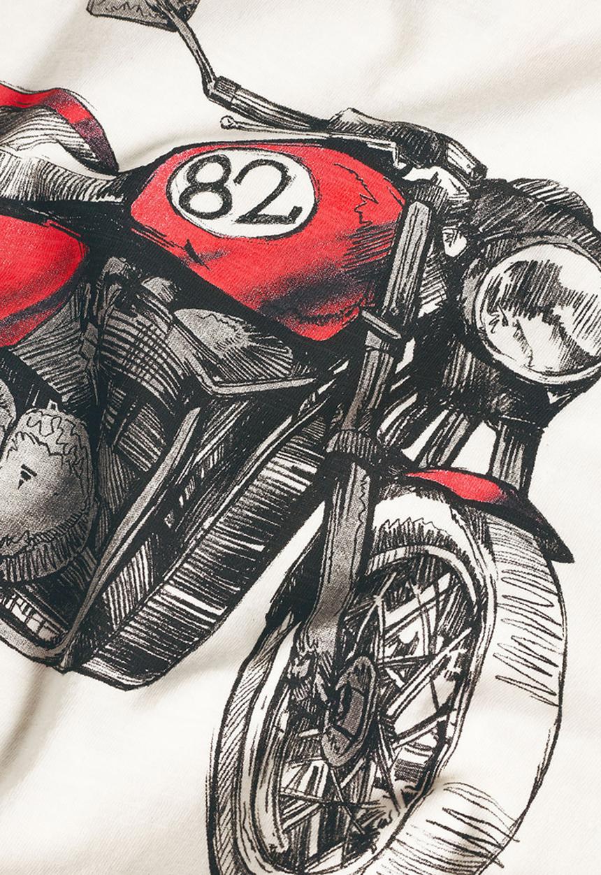 Next - Motorbike T-shirt White
