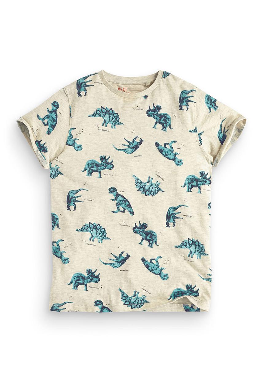 Next - Dino T-shirt Stone