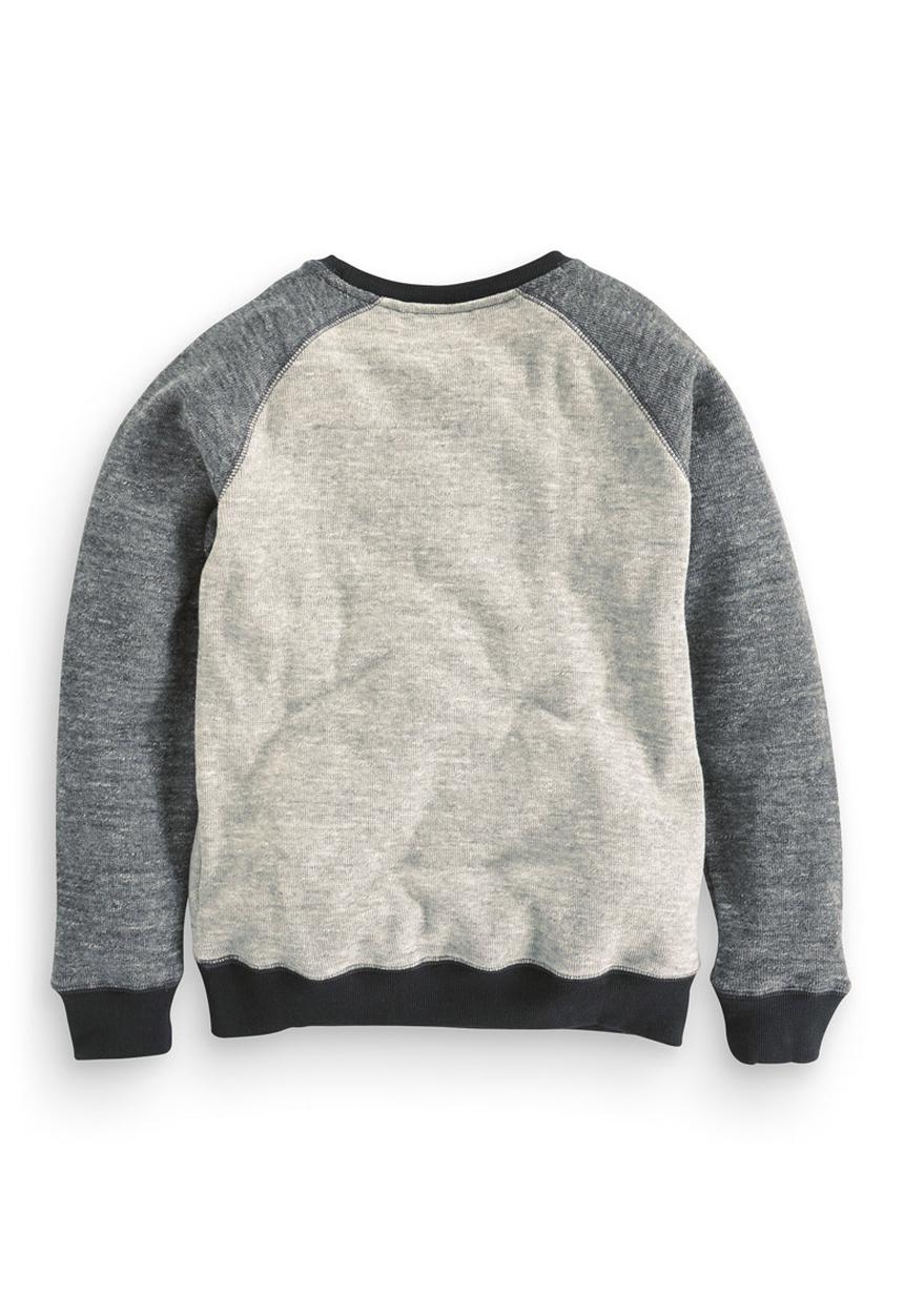 Next - Raglan Crew Grey