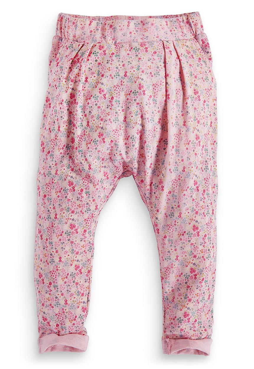 Next - Pink ditsy print trousers Mid Pink