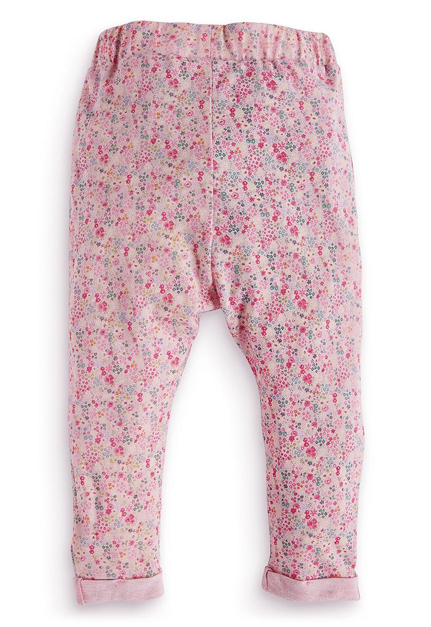 Next - Pink ditsy print trousers Mid Pink