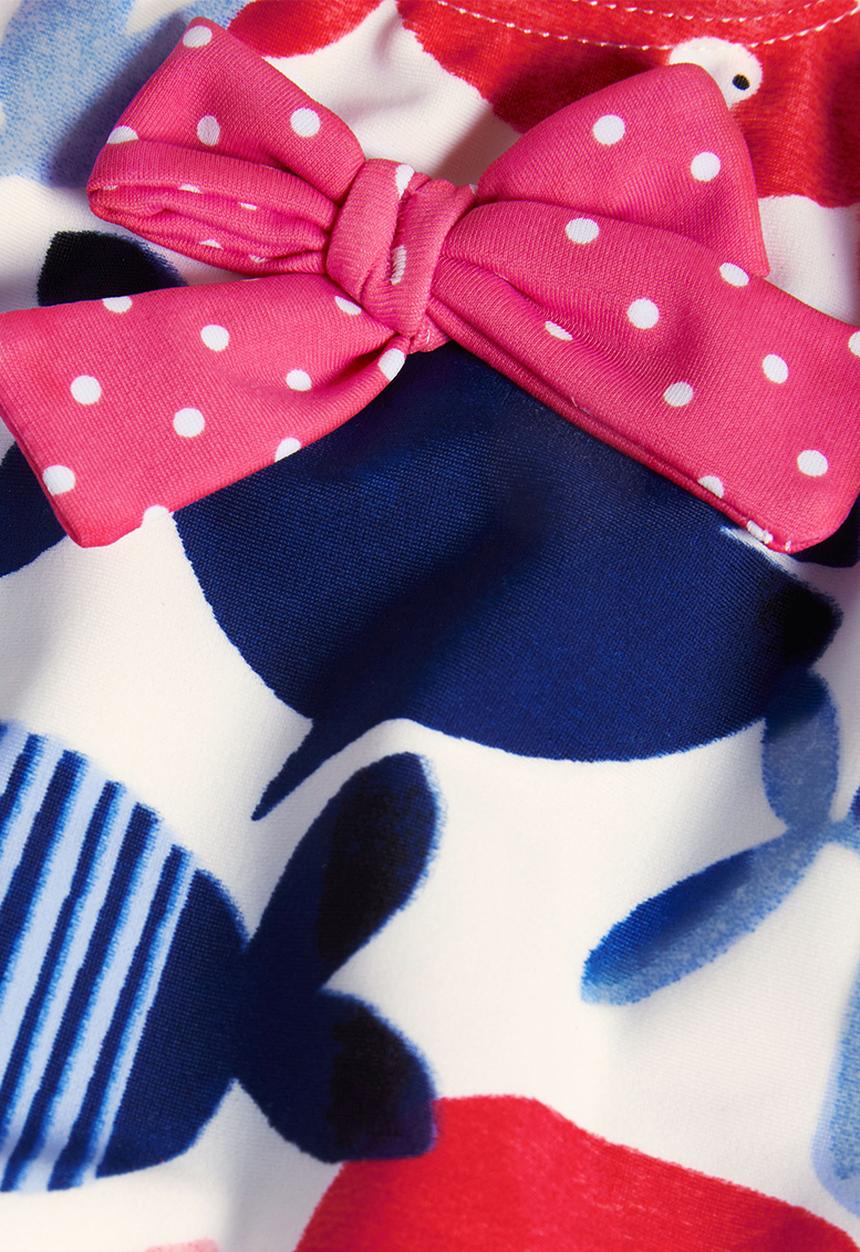 Next - Fish-print Swimsuit Multi-colour