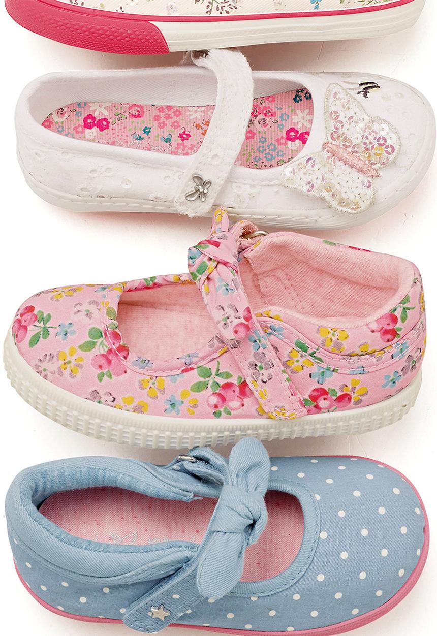 Next - Floral Printed Pumps Multi-colour