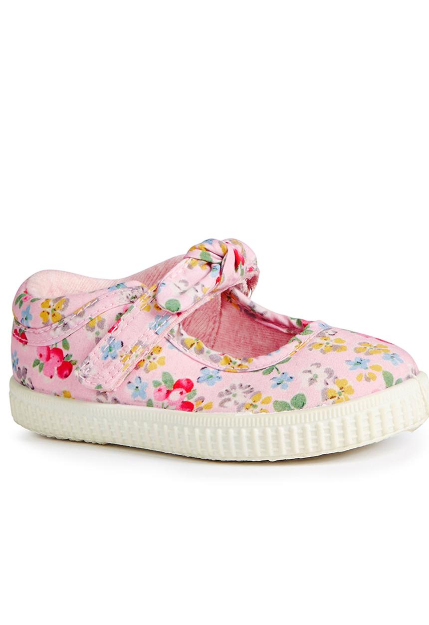 Next - Floral Printed Pumps Multi-colour