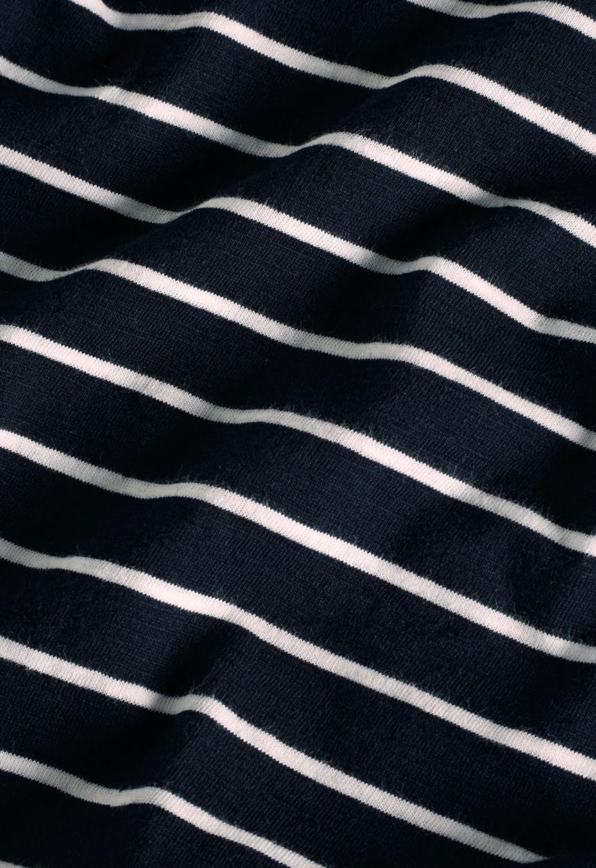 Next - Long sleeve navy stripe t-shirt Blue and White