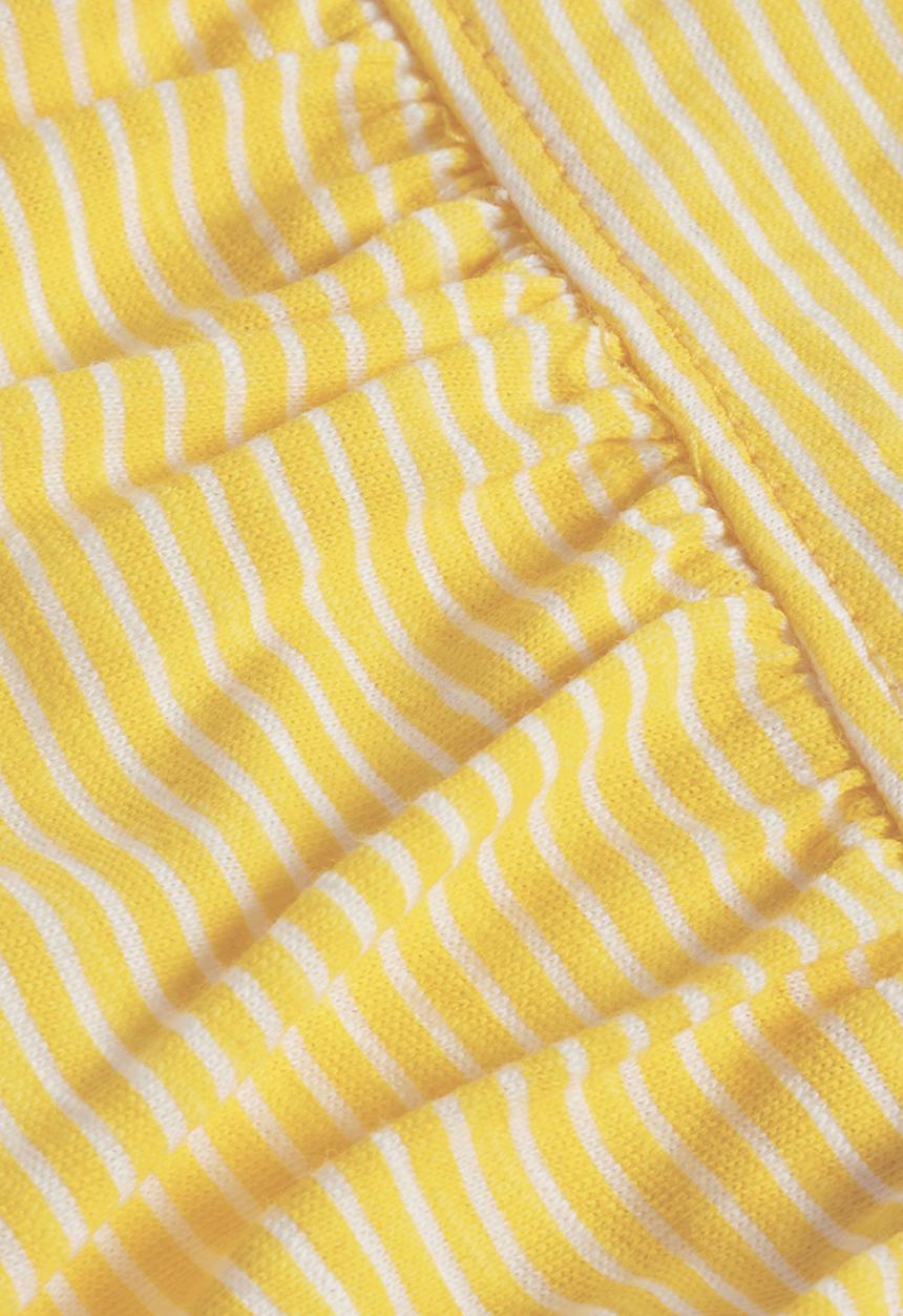 Next - Striped Tunic Yellow/White Yellow and White