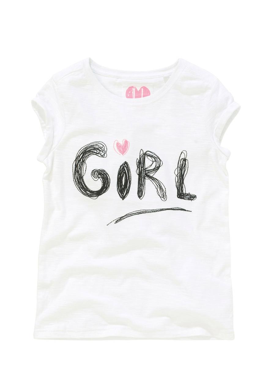 Next - Girl Slogan T-shirt White