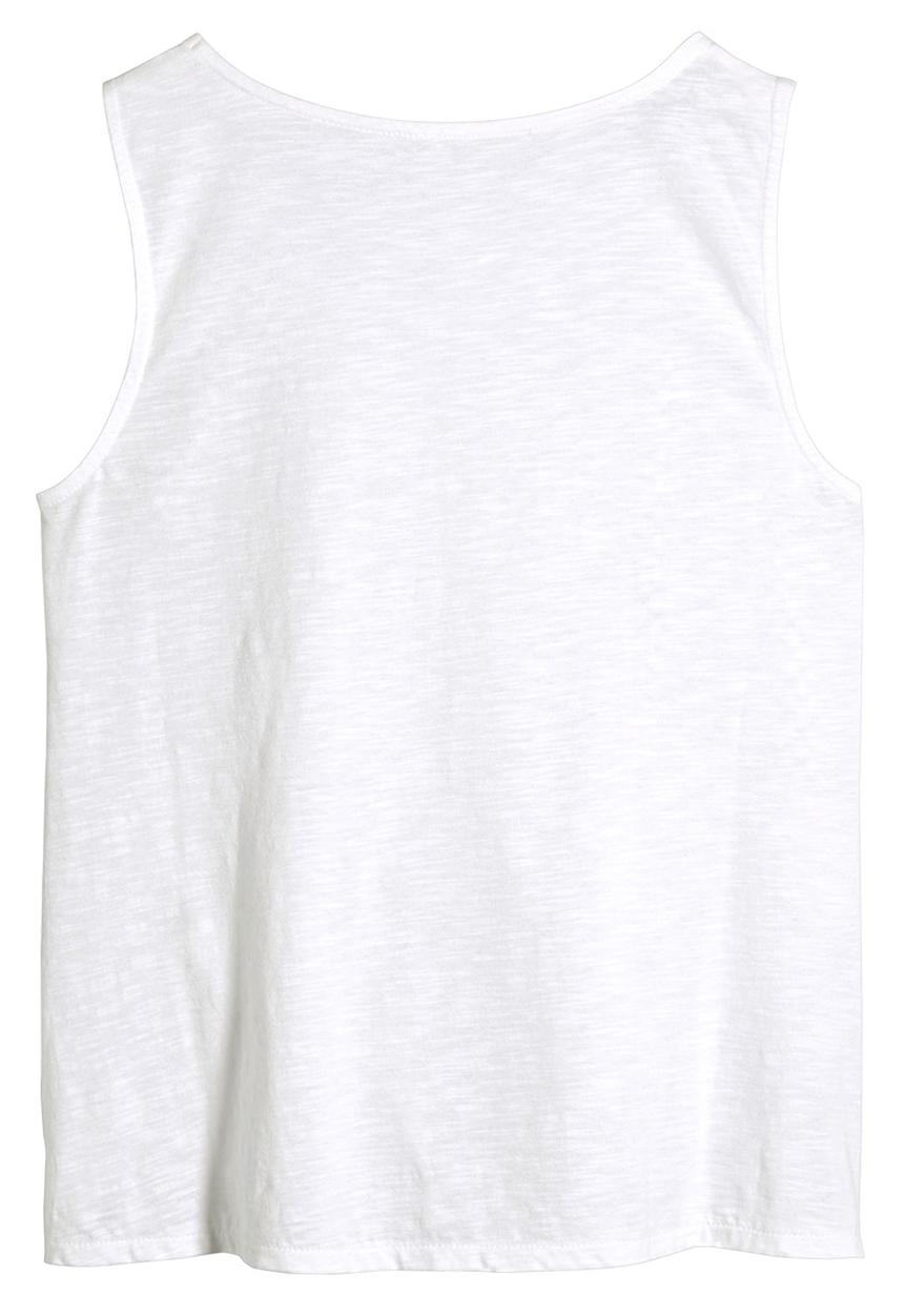 Next - Aztec Jersey Cami White