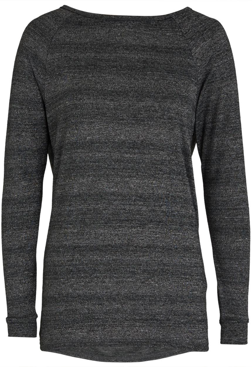 edit - Cut and Sew Back Cowl Tunic Charcoal