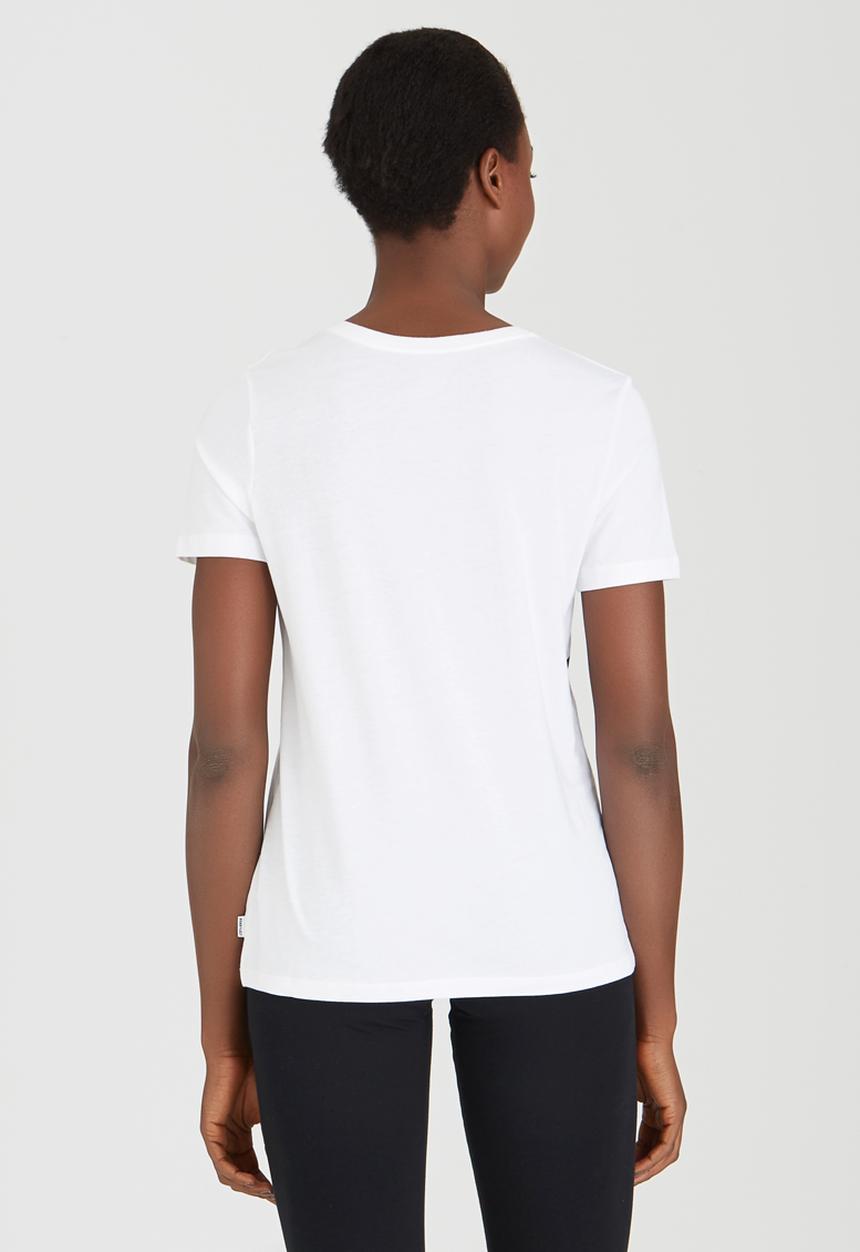 Converse - Star Easy V-neck Tee White