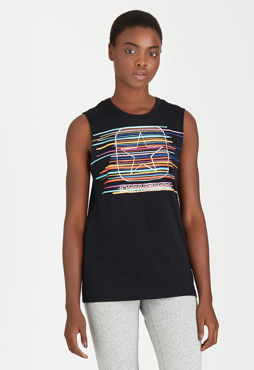 Converse - Festival Box Star Muscle Tee Black