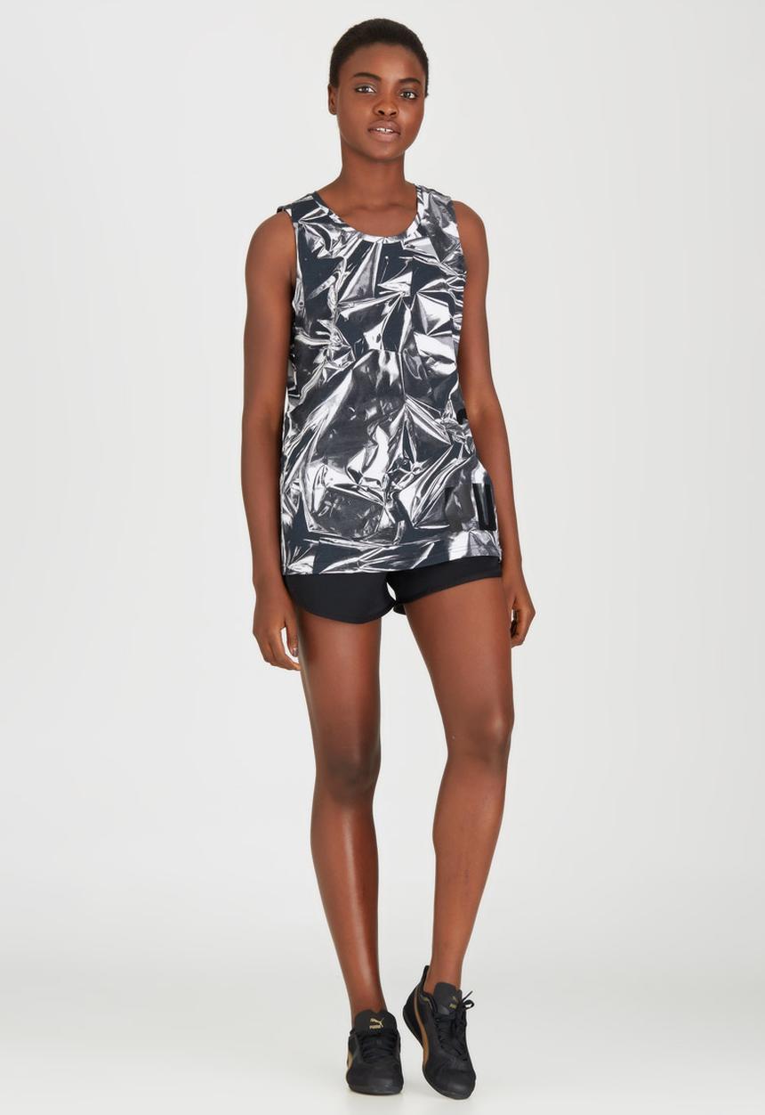 PUMA - Printed Tank Black and White