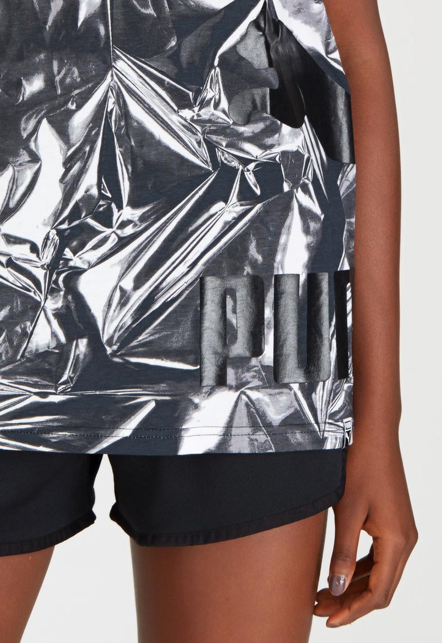 PUMA - Printed Tank Black and White