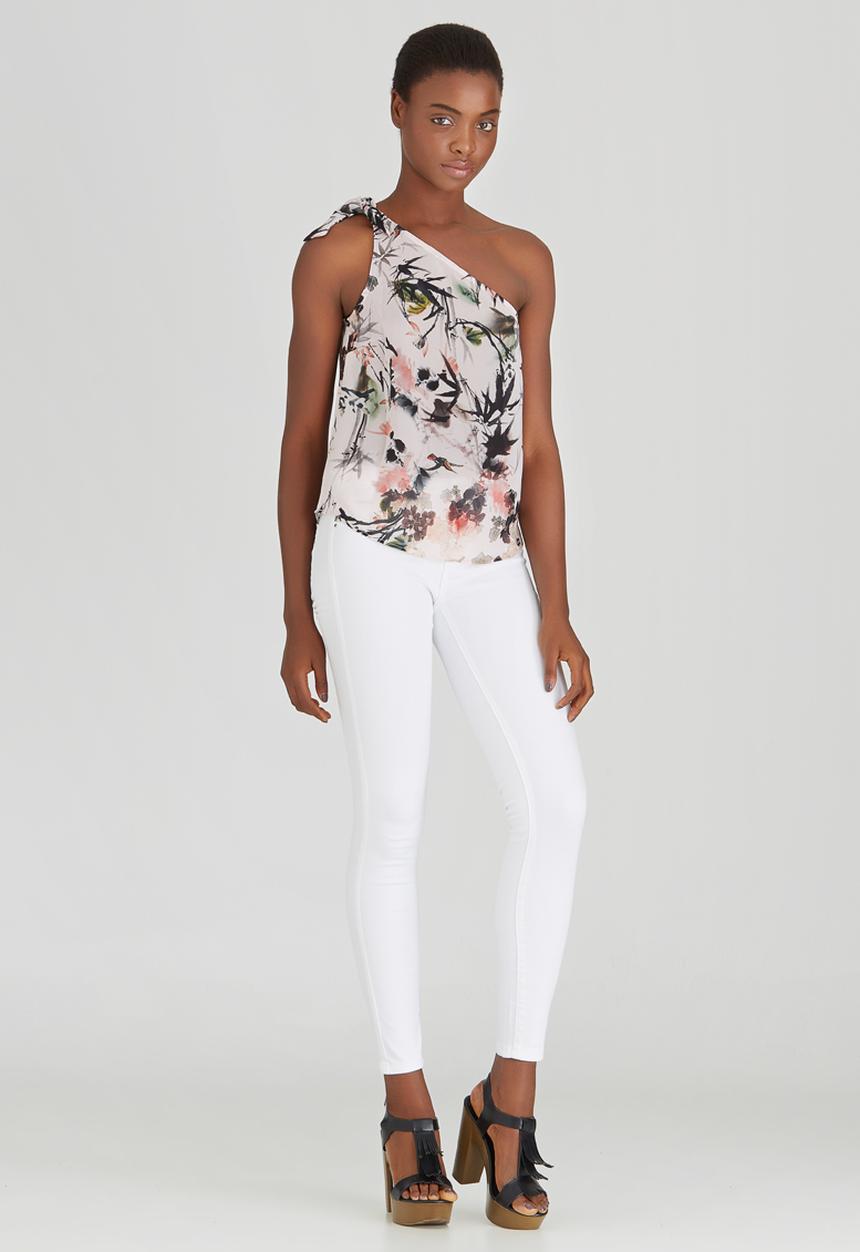 Sassoon - Defensive One Shoulder Top Mid Pink