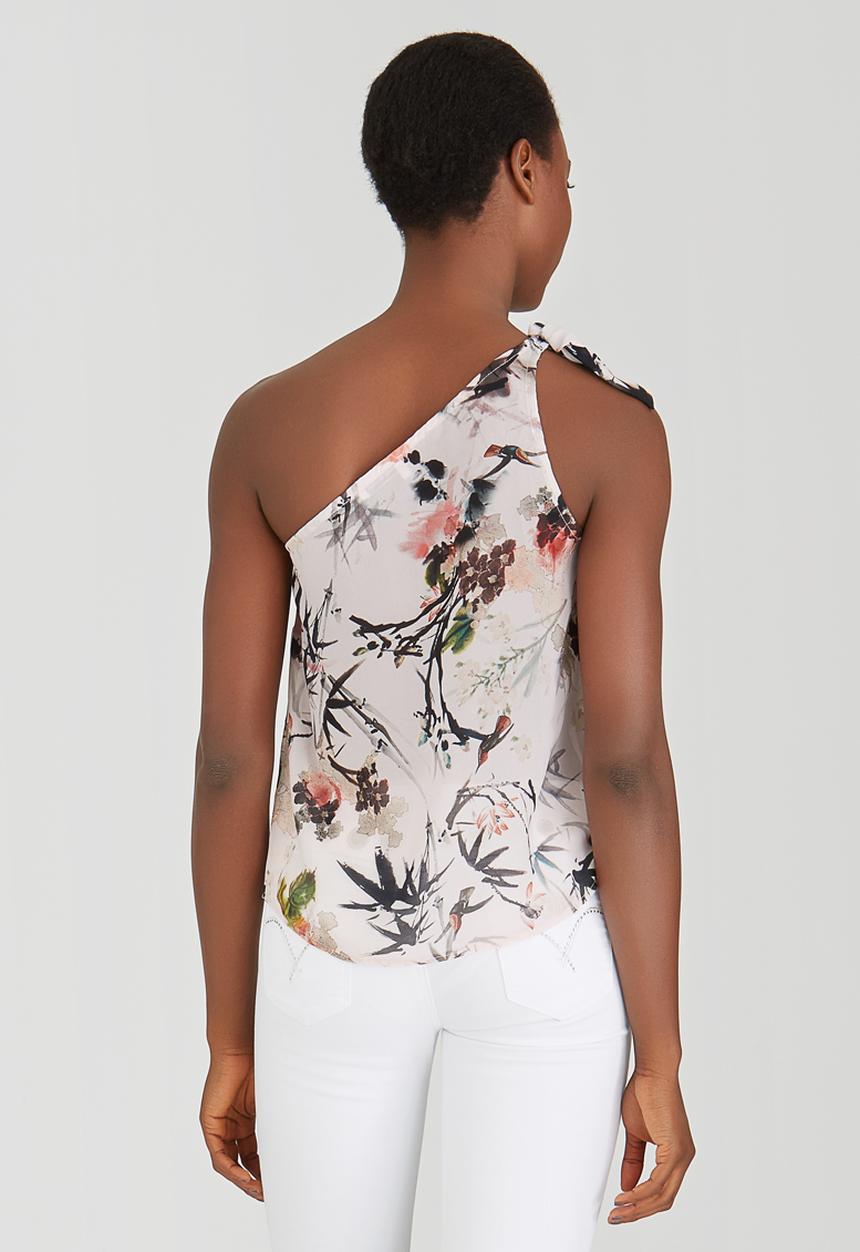 Sassoon - Defensive One Shoulder Top Mid Pink