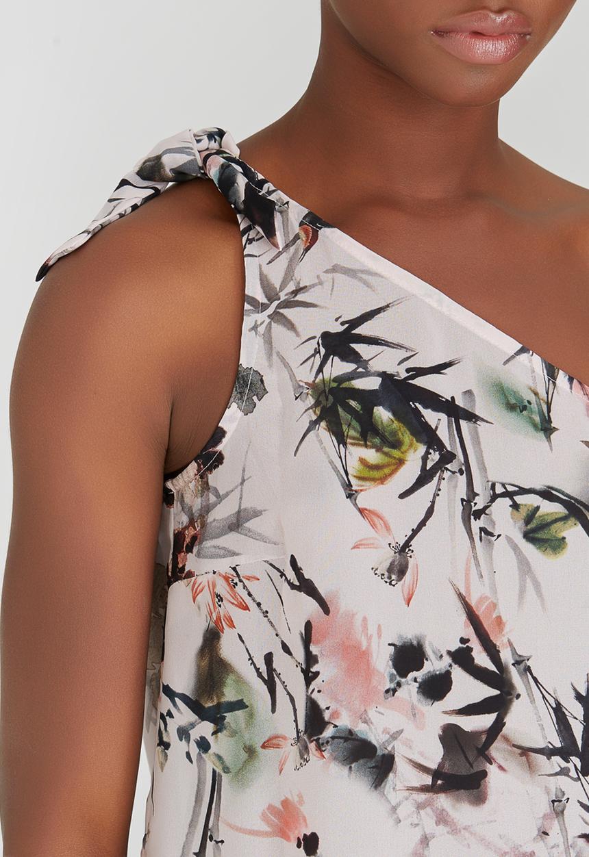 Sassoon - Defensive One Shoulder Top Mid Pink