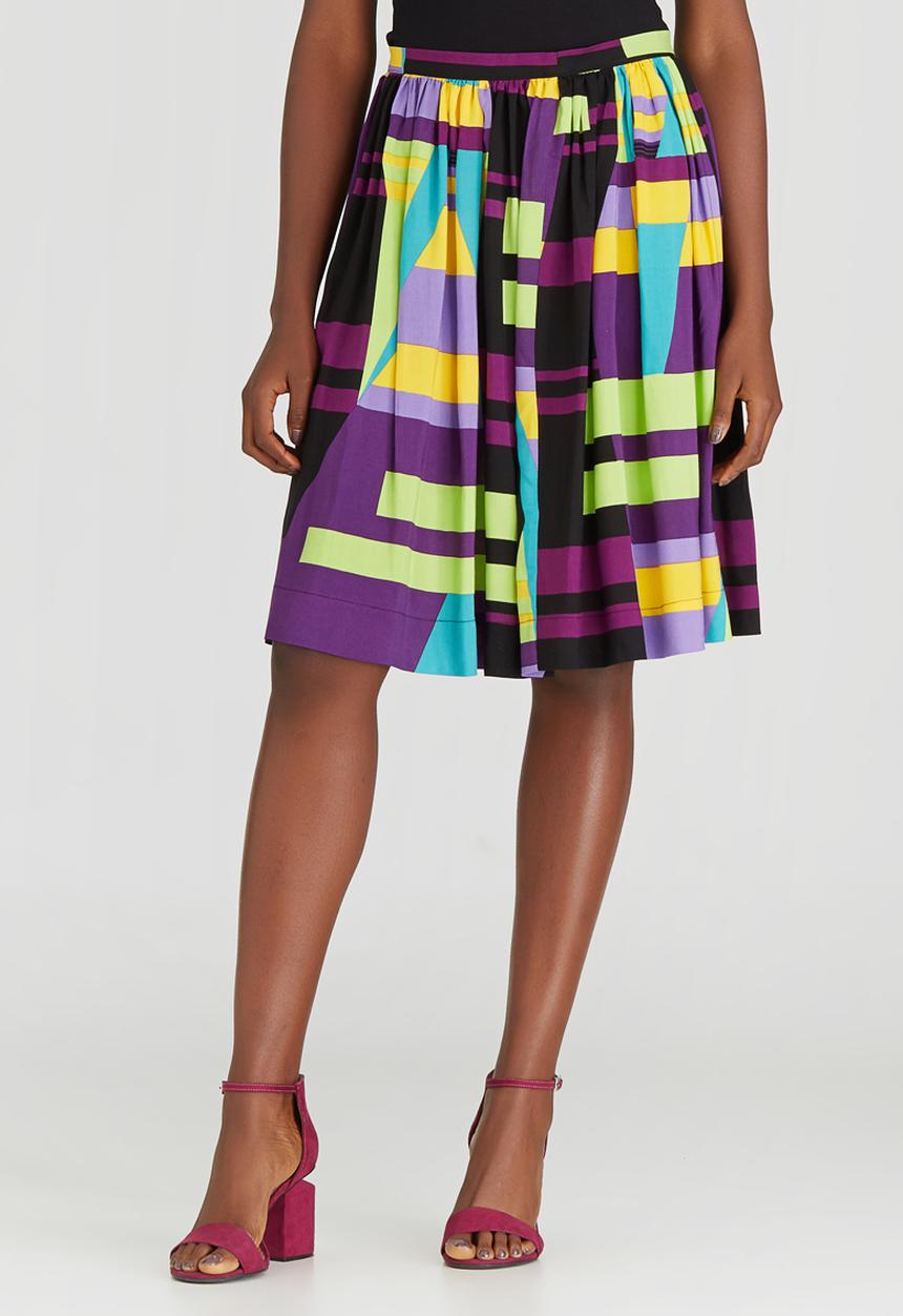 adam&eve; - Angelique Skirt Mid Purple