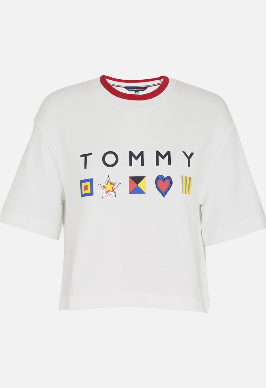 Tommy Hilfiger - Abby Short Sleeve Tee White