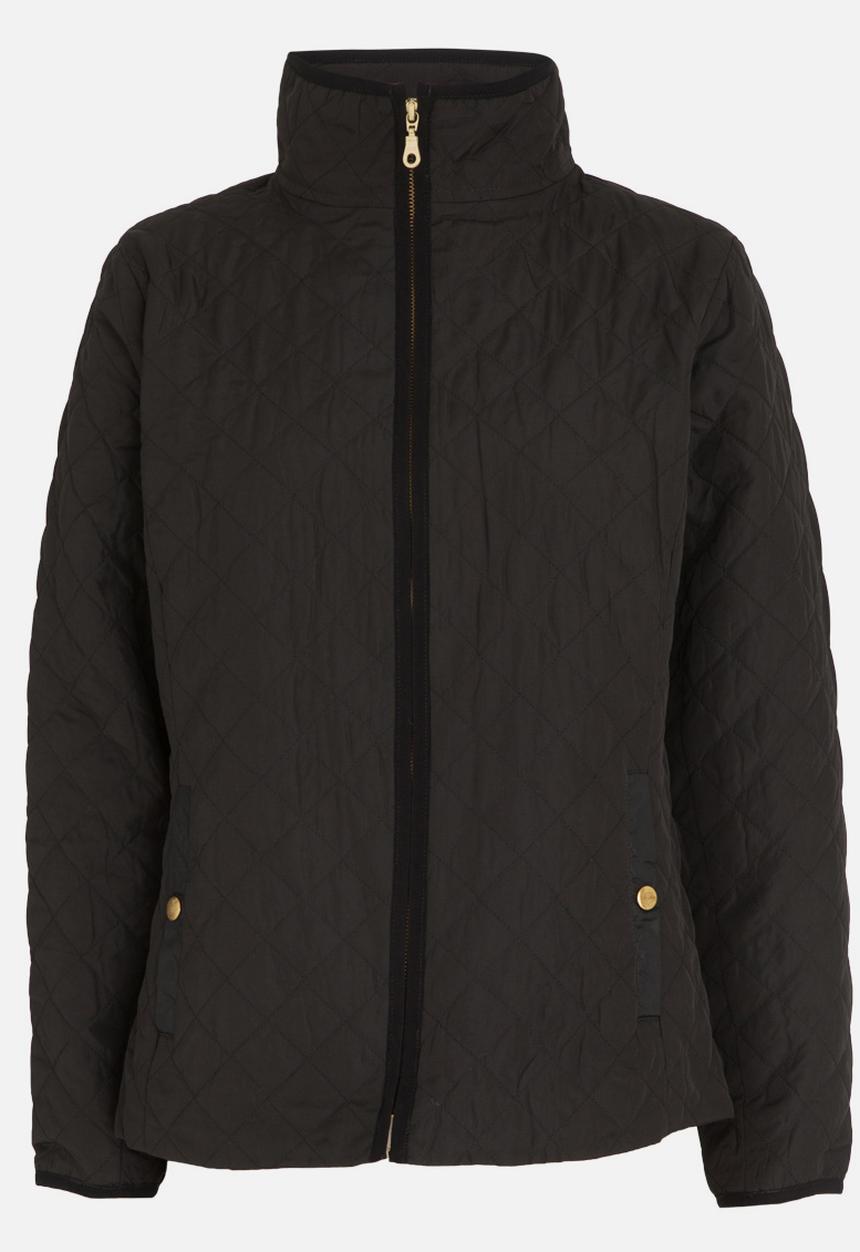 edit - Lightweight Puffer Jacket Black