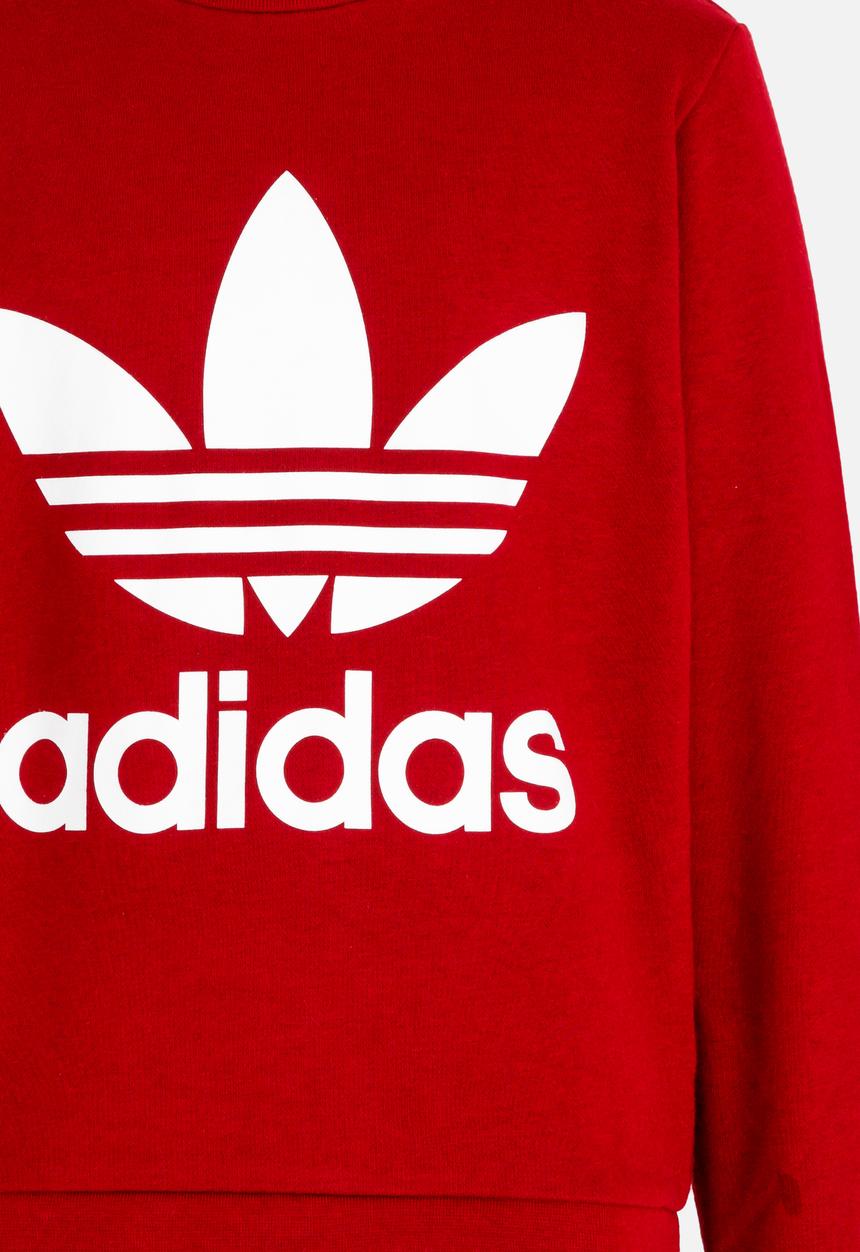 adidas Originals - J TRF Crew Sweatshirt Burgundy