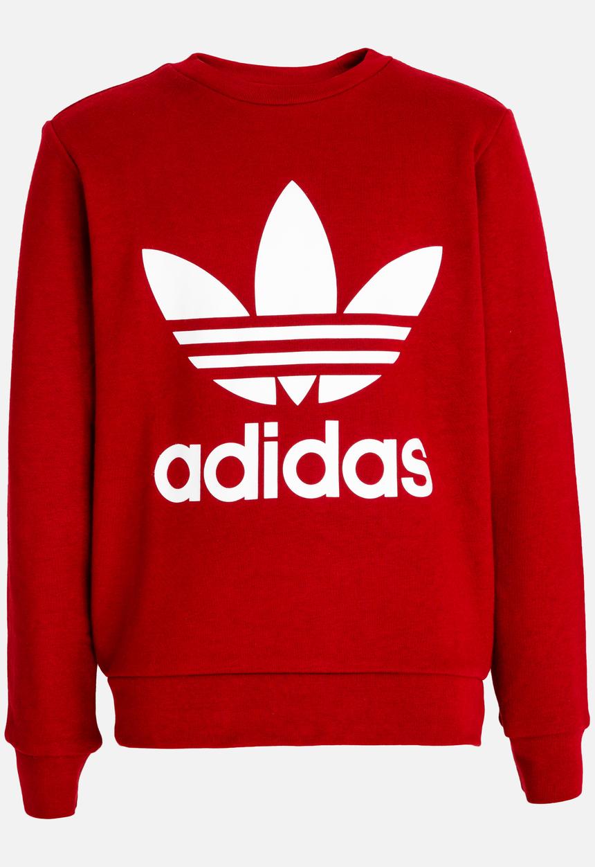 adidas Originals - J TRF Crew Sweatshirt Burgundy
