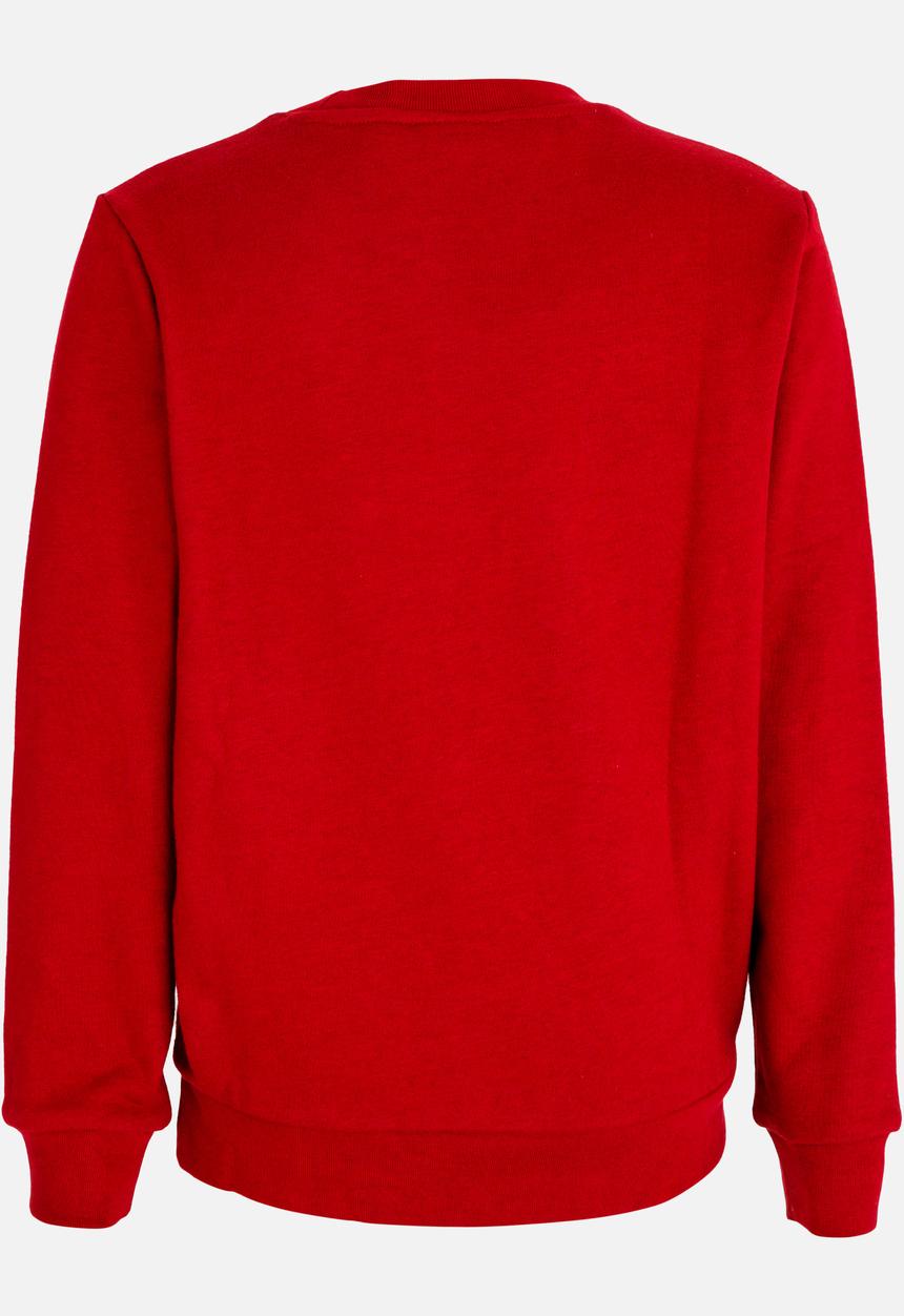 adidas Originals - J TRF Crew Sweatshirt Burgundy