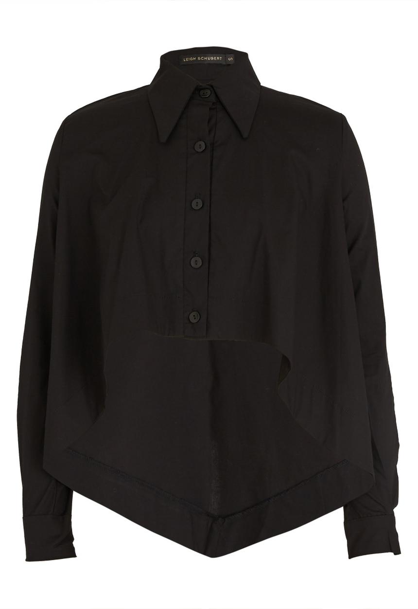 Leigh Schubert - Adam Trapeze Shirt Black