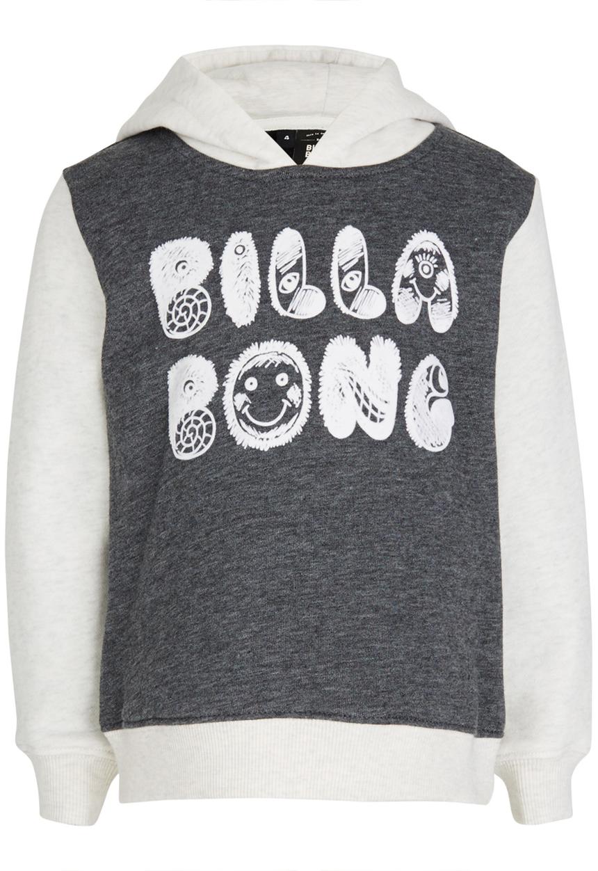 Billabong  - Cartoon Contrast Hood Dark Grey