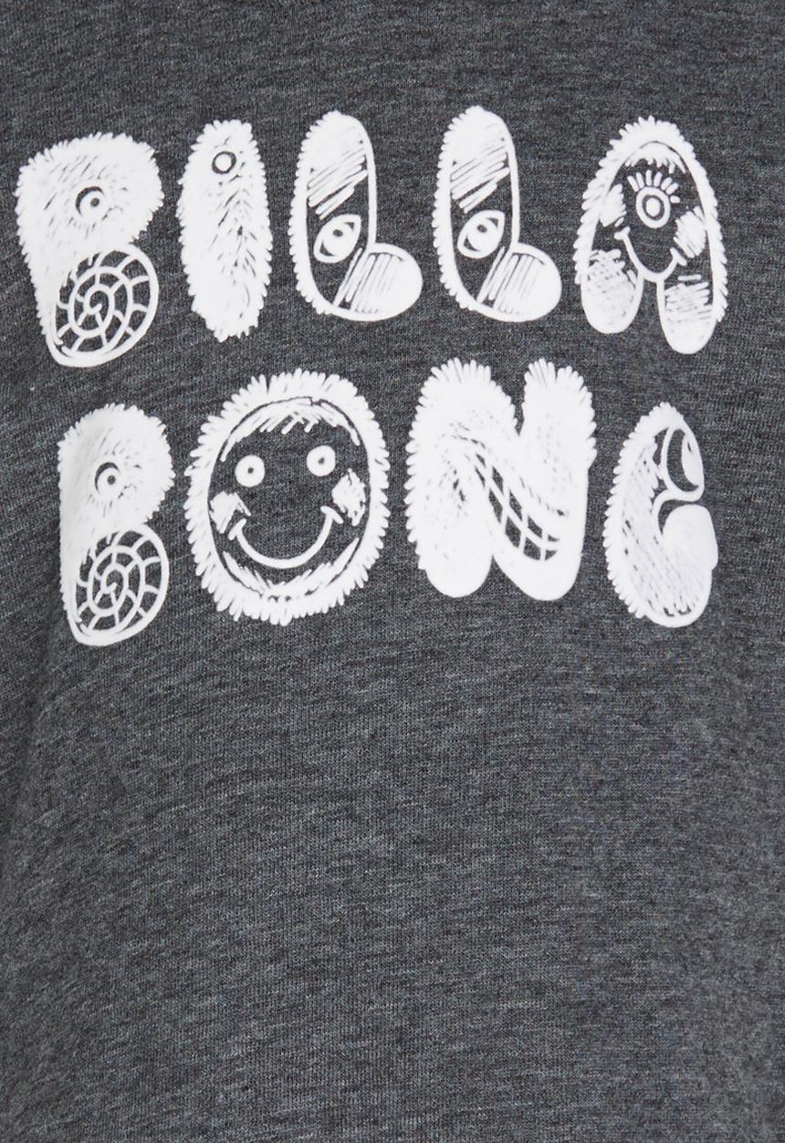 Billabong  - Cartoon Contrast Hood Dark Grey