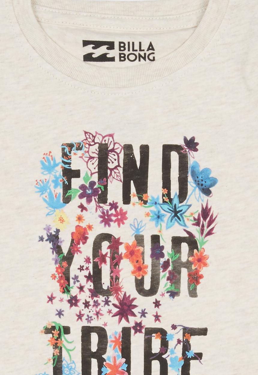 Billabong  - Tribe Todds Tee Off White