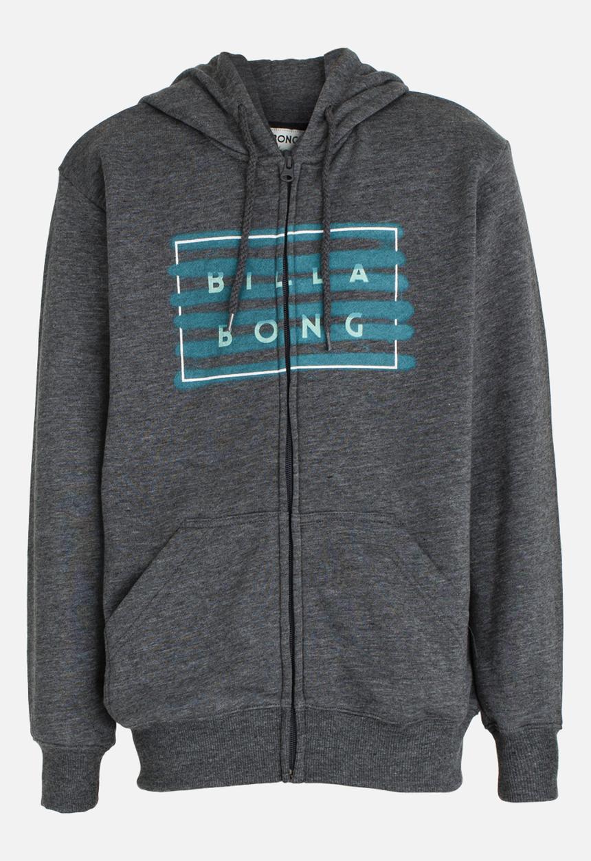 Billabong  - Diecut Spray Zip Through Hood Charcoal