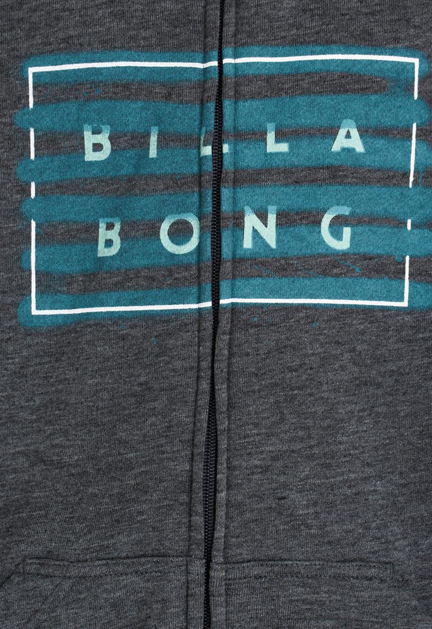 Billabong  - Diecut Spray Zip Through Hood Charcoal