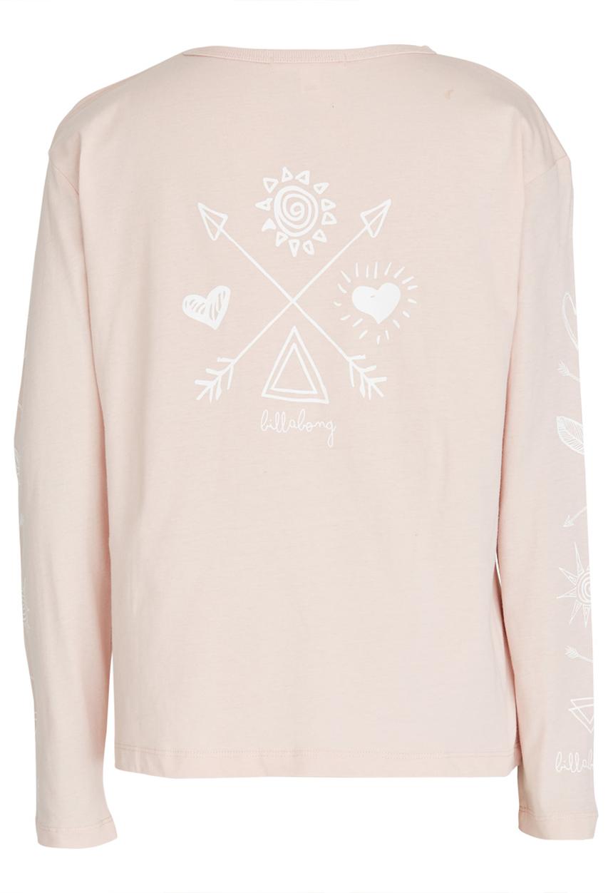 Billabong  - Down With it Long Sleeve Rose