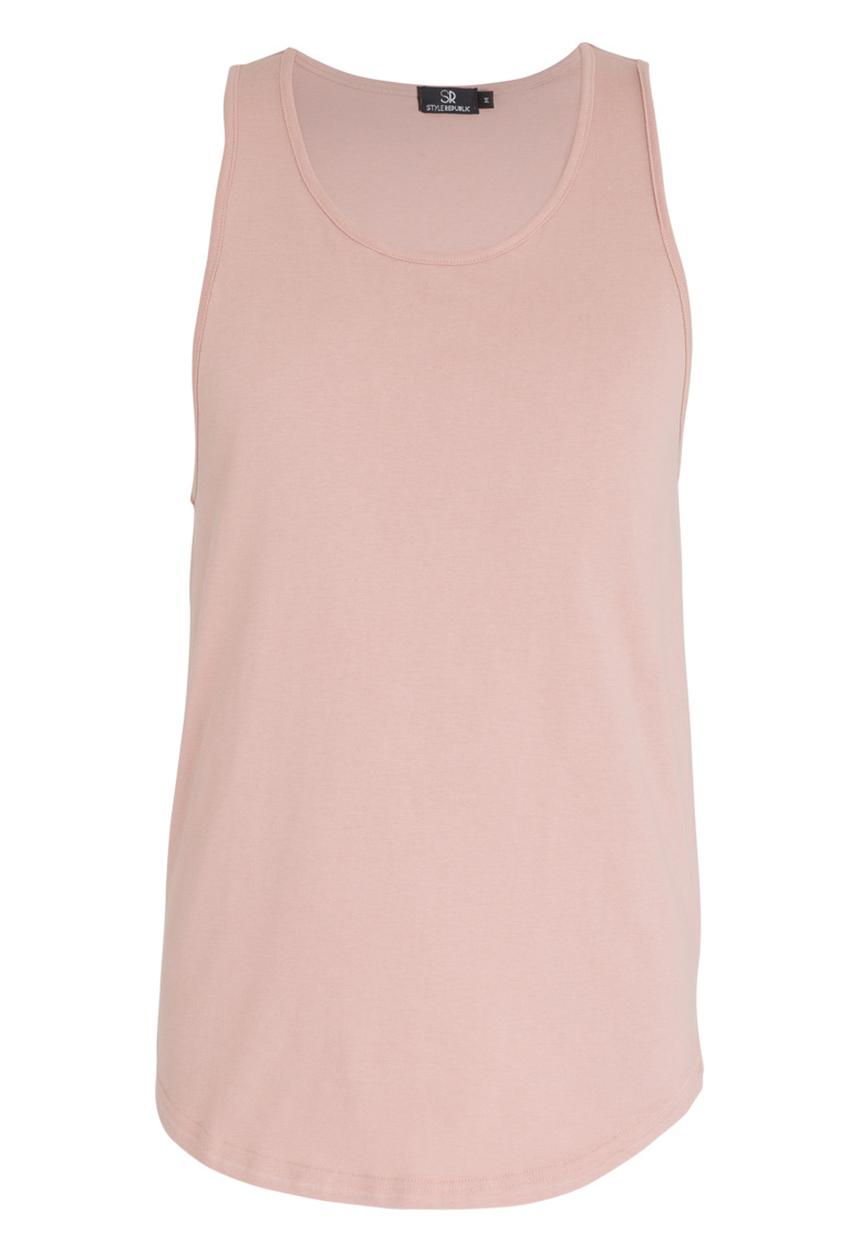 STYLE REPUBLIC - Arnie Styled Vest Pale Pink