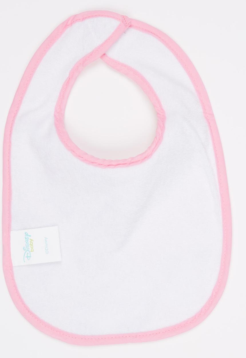 Character Baby - Minnie Jersey Bib Mid Pink